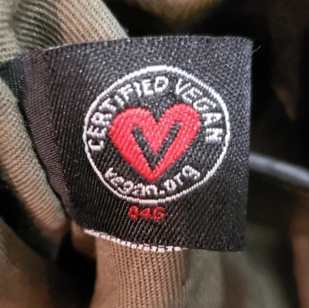 (4)Urban Expressions Green Vegan Leather Backpack - Picture 7 of 7
